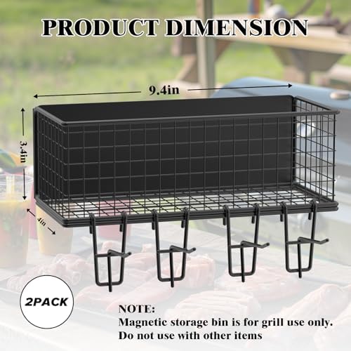 2-Pack Magnetic Storage Bins for Traeger - Image 2