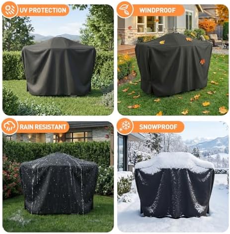 7112 Grill Cover for Weber Q2000, Q2200, Q2400, Q300, Q3000 Gas Grills - Image 6