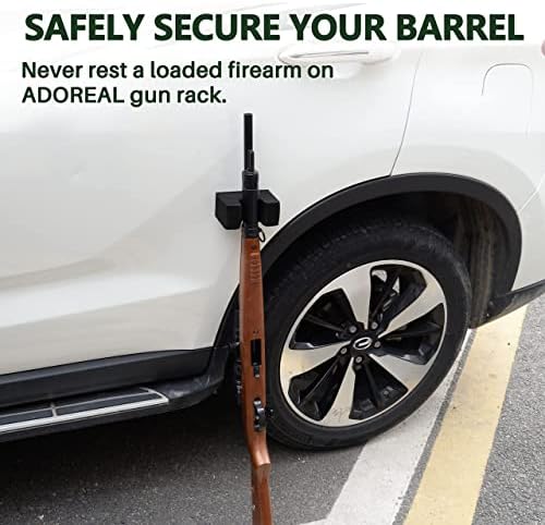 Adoreal 2 Pack Gun Rack for Gun Storage, Gun Safe Accessory for Rifles and Shotguns, Gun Holder in Gun Cabinet, Shotgun Rifle Rest, Foam Material with Magnetic Strip, Gifts for Hunters… - Image 6