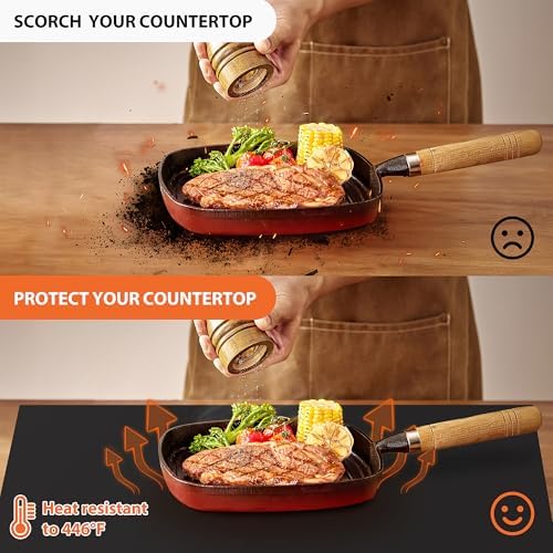 Silicone Mats for Kitchen Counter Heat Resistant Countertop Protector - Image 4
