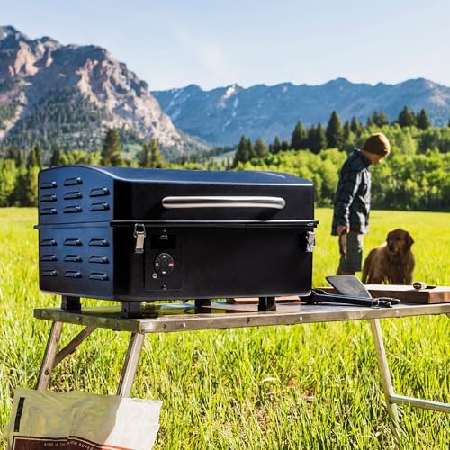 Traeger Trailhead Portable Wood Pellet Grill & Smoker + Cover + Inverter - Image 2