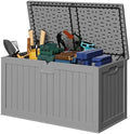 Devoko HDPE 240 Gallon Deck Box Double-Wall with Divider by DEVOKO