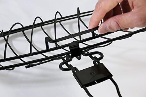 GrillPro 21015 Detachable Handle Fish Basket, Chrome - Image 4