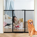 40.5" Extra Tall Baby Gate for Doorways, 60.2-65.7 in Wide Dog Pet Gates by Unknown