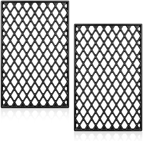 Cooking Grates for Traeger Woodridge Cast Iron Grill Grid TFB86MLH Accessories BBQ Replacement Parts Wood Pellet Smoker KIT0934 by Unidanho