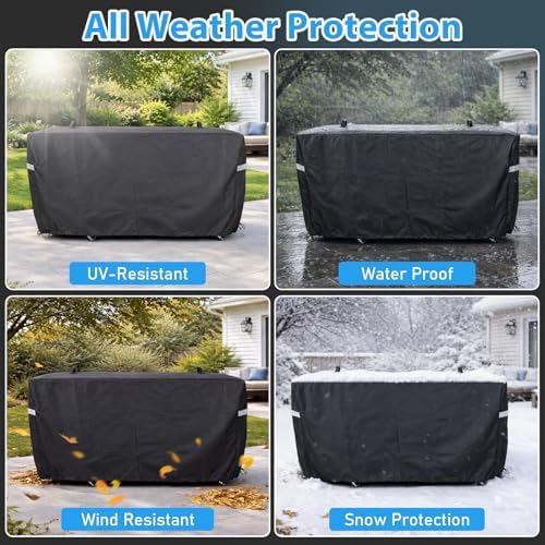 Utheer Grill Cover for Royal Gourmet 4 6 8 Burner Grill, 600D Waterproof - Image 4