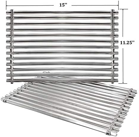 Hongso 7521 Genesis Silver A Grill Grates for Weber Spirit 200 Side Control - Image 4
