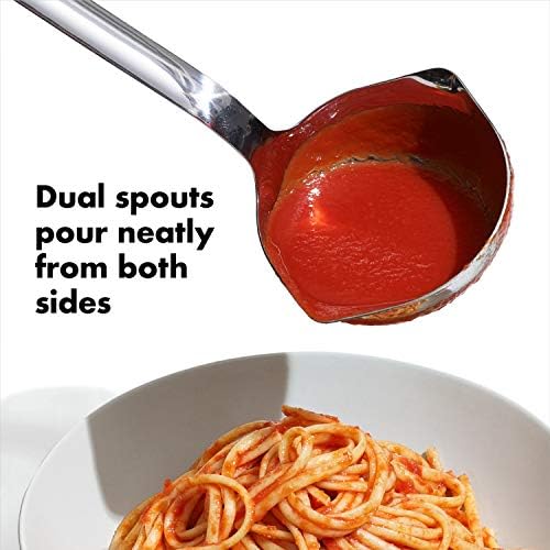 OXO Good Grips Stainless Steel Soup Ladle with Pour Spout - Image 3