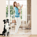 36" Extra Tall Baby Gate, 29"-45" Wide Auto Close Dog Gate Indoor by Cideny