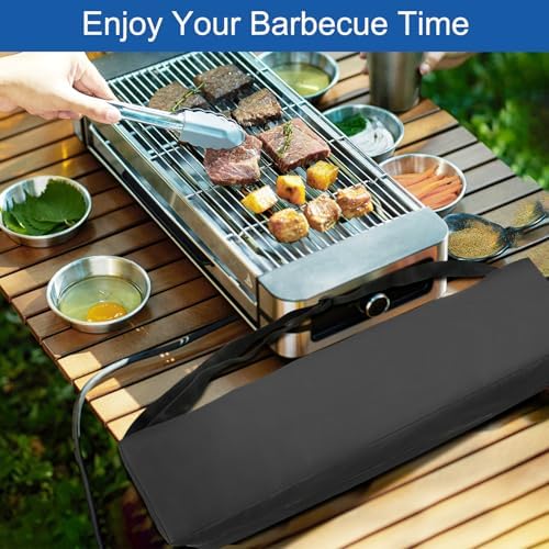 Grilling Bags, Storage and Transport Backpack, Oxford Cloth for Grill Utensils, Foldable for Camping and Hiking BBQ - Image 7