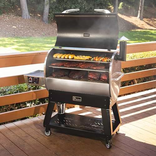 recteq Pellet Grill Smoker - Flagship 1600, Wood Pellet Smoker, BBQ, Wi-Fi Smart Grill, 1667 Sq. In. Cook Space, 40 lb Hopper - Image 3