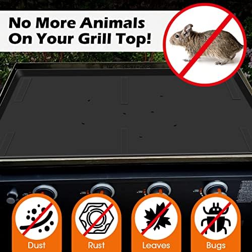 36 inch Griddle Mat Silicone for Blackstone, Magnetic Protective Cover for Blackstone Mats Griddle Top Covers Protector Outdoor-Black - Image 4