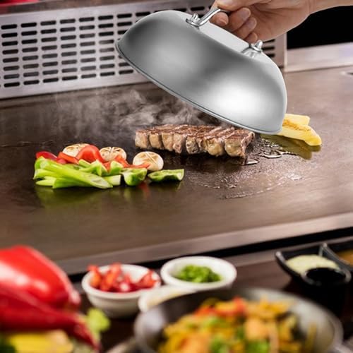 9inch Smash Burger Dome for Blackstone Griddle - Melting Cover - Image 4