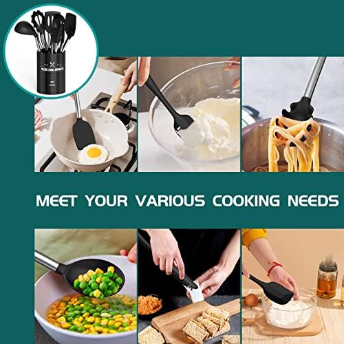 Umite Chef Kitchen Utensil Set, 15pcs Silicone Cooking Utensils - Image 6