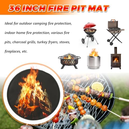 36" Fire Pit Mat for Solo Stove Bonfire - Image 5