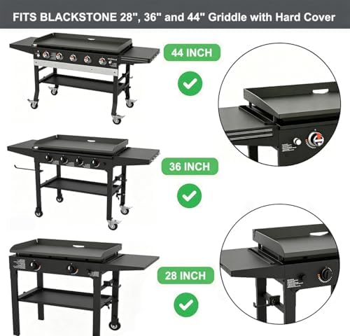 Handle and Hinge Kit for Blackstone 28", 36", 44 inch Griddle Lid Hinges - Image 3