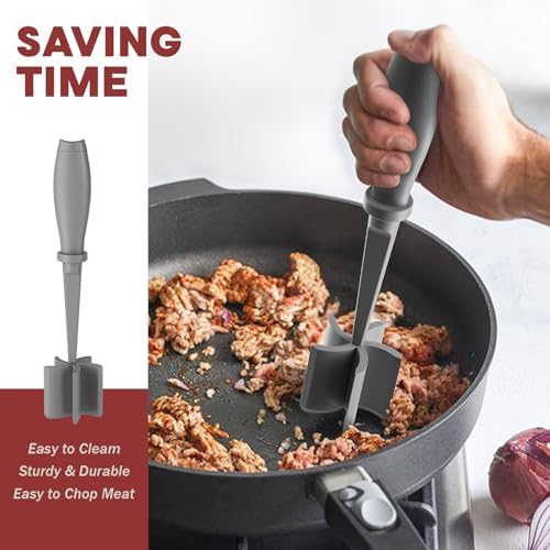 PGYARD Meat Chopper Hamburger Grinder, Kitchen Smasher for Ground Beef - Image 4