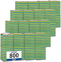 FIXSMITH Shop Towels-800 Pack, Multi-Functional Shop Rags, 12 x 16 in Microfiber Cleaning Cloth, Highly Absorbent Cleaning Rags, Cleaning Towels for Car Kitchen Home Office by FIXSMITH