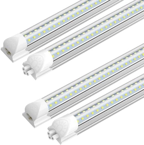 SHOPLED LED Shop Lights 2FT, 22W 3300LM 5000K Daylight, V-Shaped Linkable by SHOPLED
