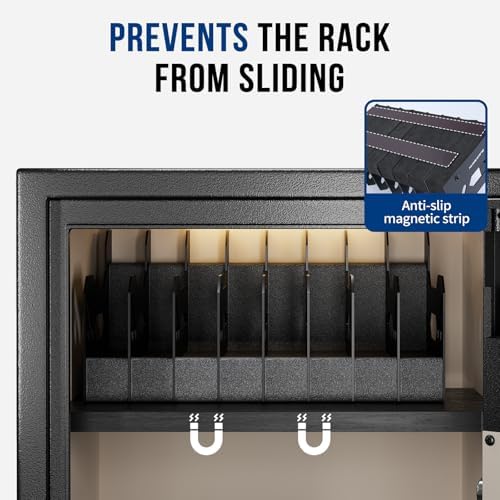 BlackSmith Foam Pistol Rack for Gun Safe Gun Accessories Storage Firearm Handgun Rack Revolver Pistols Holder - Image 6