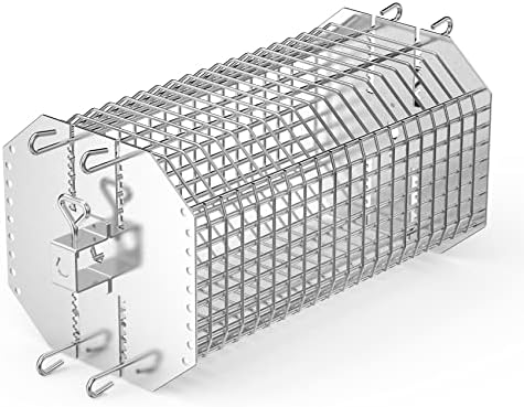 onlyfire Universal Octagonal Tumble Rotisserie Basket Flat Grill Basket by onlyfire