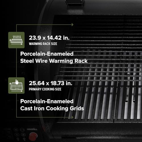 Oakford Pro Pellet Gril with 824 SQ In Cooking Area, I-Site View Indicator - Image 6