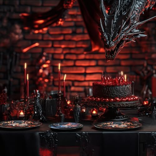 Dragon Party Decorations - Dragon Party Plates and Napkins for Kids Birthday Party, Serves 40 Guests - Image 6