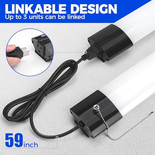 Barrina BS84 LED Shop Lights 4FT for Workshop, 84W 10000LM 6500K, 10 Pack - Image 6