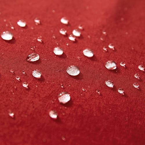MIULEE Decorative Outdoor Pillow Covers Christmas 18x18 Red - Image 2