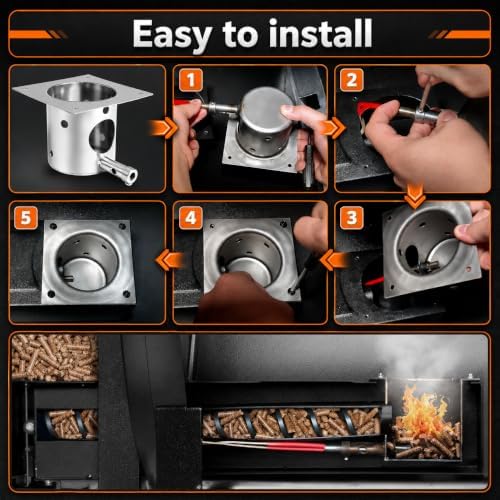 304 Stainless Steel Fire Burn Pot Replacement Parts for Traeger, Pit Boss - Image 6