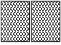 Cast Iron Grill Grates for Pit Boss 820/850 Series, 2 Pack Pit Boss Grill Grates Replacement Parts for PB820 PB820D PB820D3 PB820XL PB850PS2 PB850XL,Pro Series II 850,Navigator 850 Wood Pellet Grill by WelcometoFlameDuty
