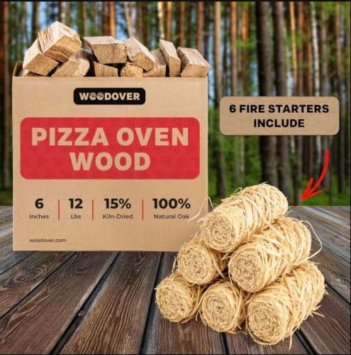 Woodover Pizza Oven Wood – Kiln Dried White Oak Logs, 6 Inch for Ooni, Gozney and Solo Stove, Clean Burning for Wood Fired Pizza and Grilling, 12 lb (800 Cu in.) - Image 4