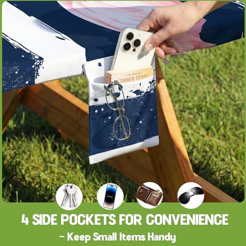 Picnic Table Cover with Bench Covers Elastic Table Cloth Cool Fun Unique Ideas Birthday Christmas Xmas Valentine's Day Camping Gifts for Camper RV Owner Camping Lovers Couple Women Men Mother Father - Image 5