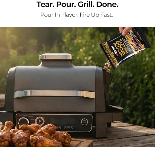 Kona Smoke Pods Premium Blend Pellets Intended for Ninja Woodfire Grill, 24 Stay-Fresh - Sealed Single-Use Pouches for No-Mess Smoking Sessions - Image 3