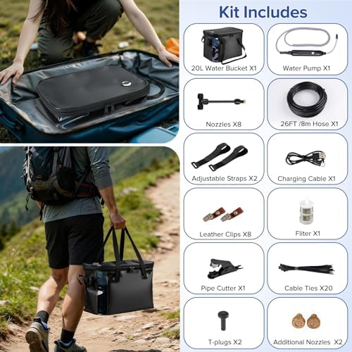 26 FT Portable Misting System for Outside Patio Mister for Summer Cooling - Image 5