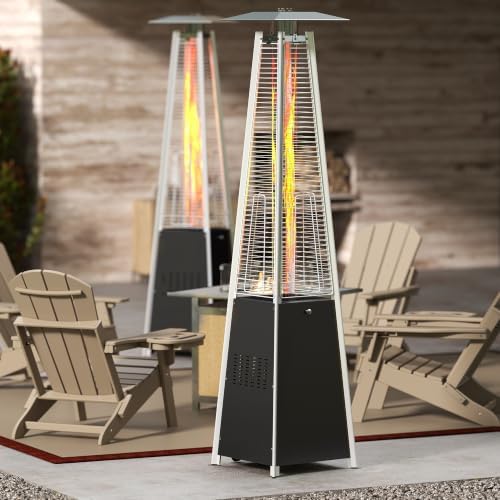 FOOWIN Patio Heater 48,000 BTU Outdoor Propane Heater with Wheels - Image 7