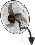 VEVOR 20 Inch Wall Mount Fan, Oscillating, 3-Speed, 4650 CFM by VEVOR