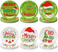Rtteri 100 Pcs Christmas Paper Plates Disposable 9 Inch Lime Green Plate by Rtteri