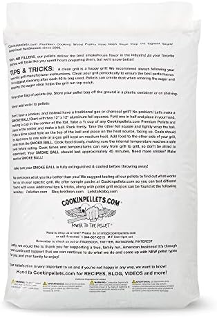 CookinPellets Black Cherry Hardwood BBQ Smoking Pellets, 40 lb Bag, 2-Pack - Image 3