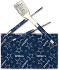 NORTHWEST NFL 3 Piece Team Color and Logo BBQ Grill Set: Spatula, Tongs, and Towel by Northwest