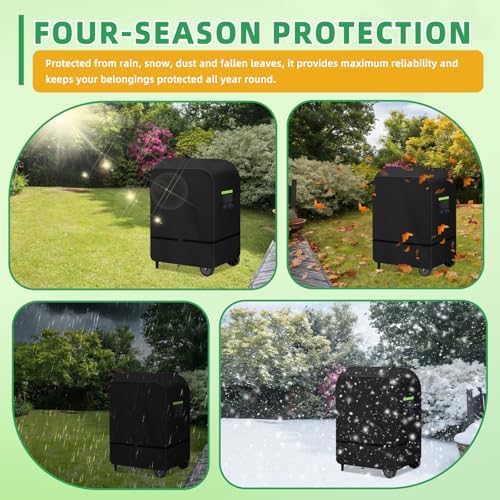 BBQ Grill Cover for PK 300 Grill & Smoker, 600D Barbecue Protective Cover - Image 7