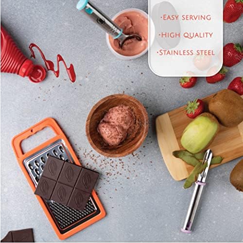 Kitchen Utensils Set, Cooking Utensil Set Kitchen Gadgets, Pots and Pans set Nonstick and Heat Resistant, 24 Pcs Nylon and Stainless Steel, Spatula Set, Apartment Essentials Kitchen Cookware Sets - Image 5
