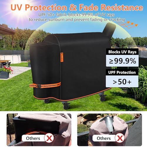 1000D Heavy Duty Grill Cover for Traeger Pro 34/780 Series - Image 5