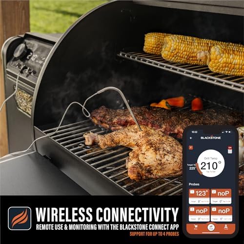 Blackstone 2258 Pellet Grill/Air Fryer Combo Unit, Black - Image 4