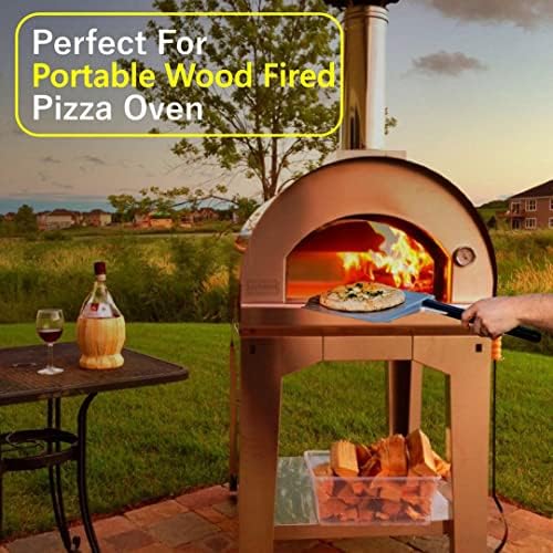 Old Potters Kiln Dried Pizza Oven Cooking Logs, Approx 12 lbs, Wood Logs for Pizza Ovens, Grills and Smokers, Solo Stove Mesa XL, Oak~ 6 Inch Mini Log, Product of USA (790 Cubic Inches) - Image 5