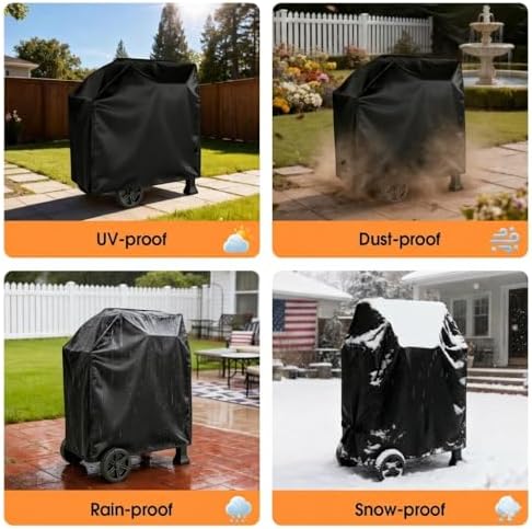Grill Cover for Expert Grill Heavy Duty 32-Inch Charcoal Grill - Image 3