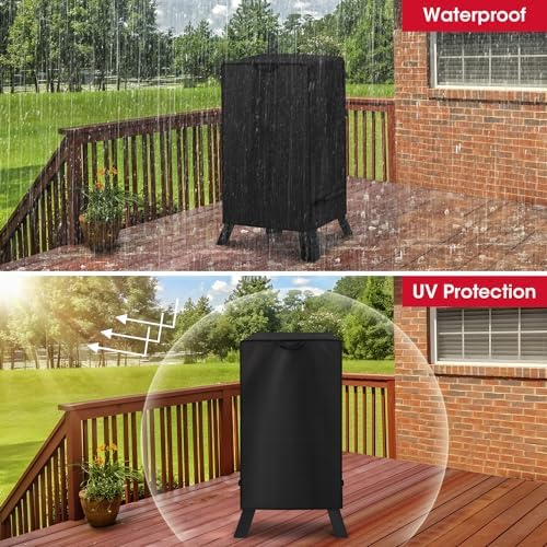 Unicook 30 Inch Electric Smoker Cover Waterproof, 19" W x 17" D x 33" H - Image 7