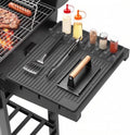 Silicone Grill Mat for Blackstone Griddle Accessories, 8-Slot Tool Mat by Uozuke