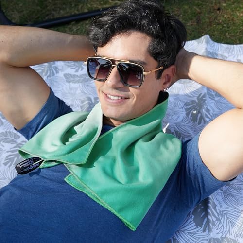 Rainleaf Microfiber Towel Quick Dry Camping & Travel & Gym Towel. Compact - Image 6