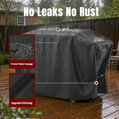 SHINESTAR 600D Griddle Cover for Blackstone 28 Inch Griddle with Hood - Image 5